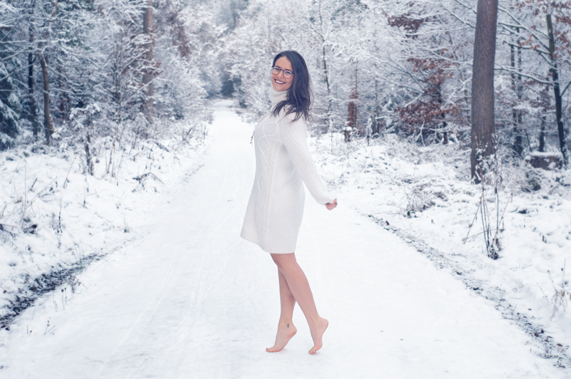 Wintershooting mit Janine by BasementPhotography